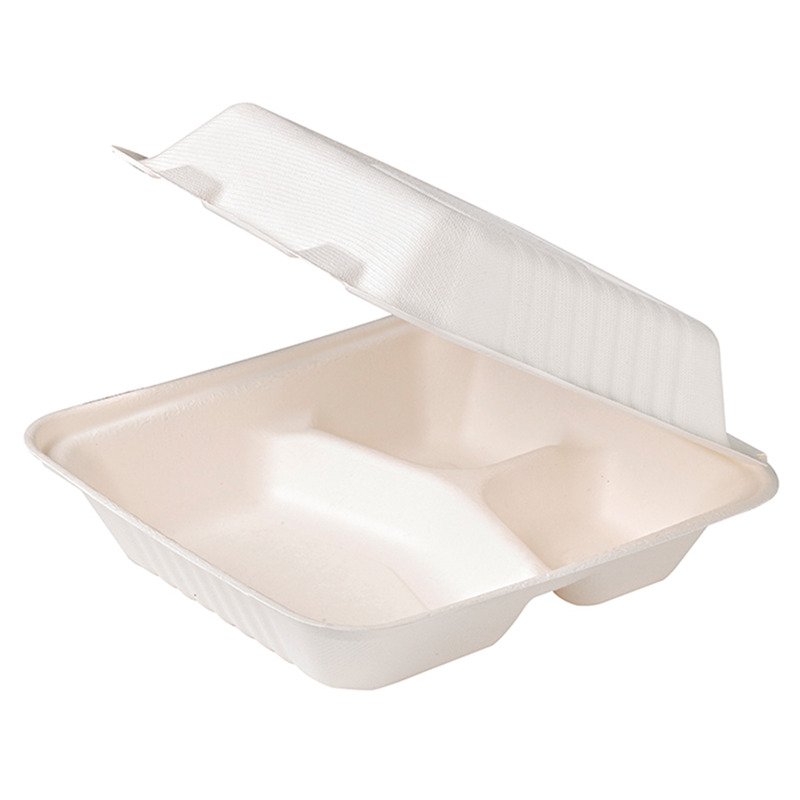 Emballages En Plastique Blanc Carré Pour Les Denrées Alimentaires